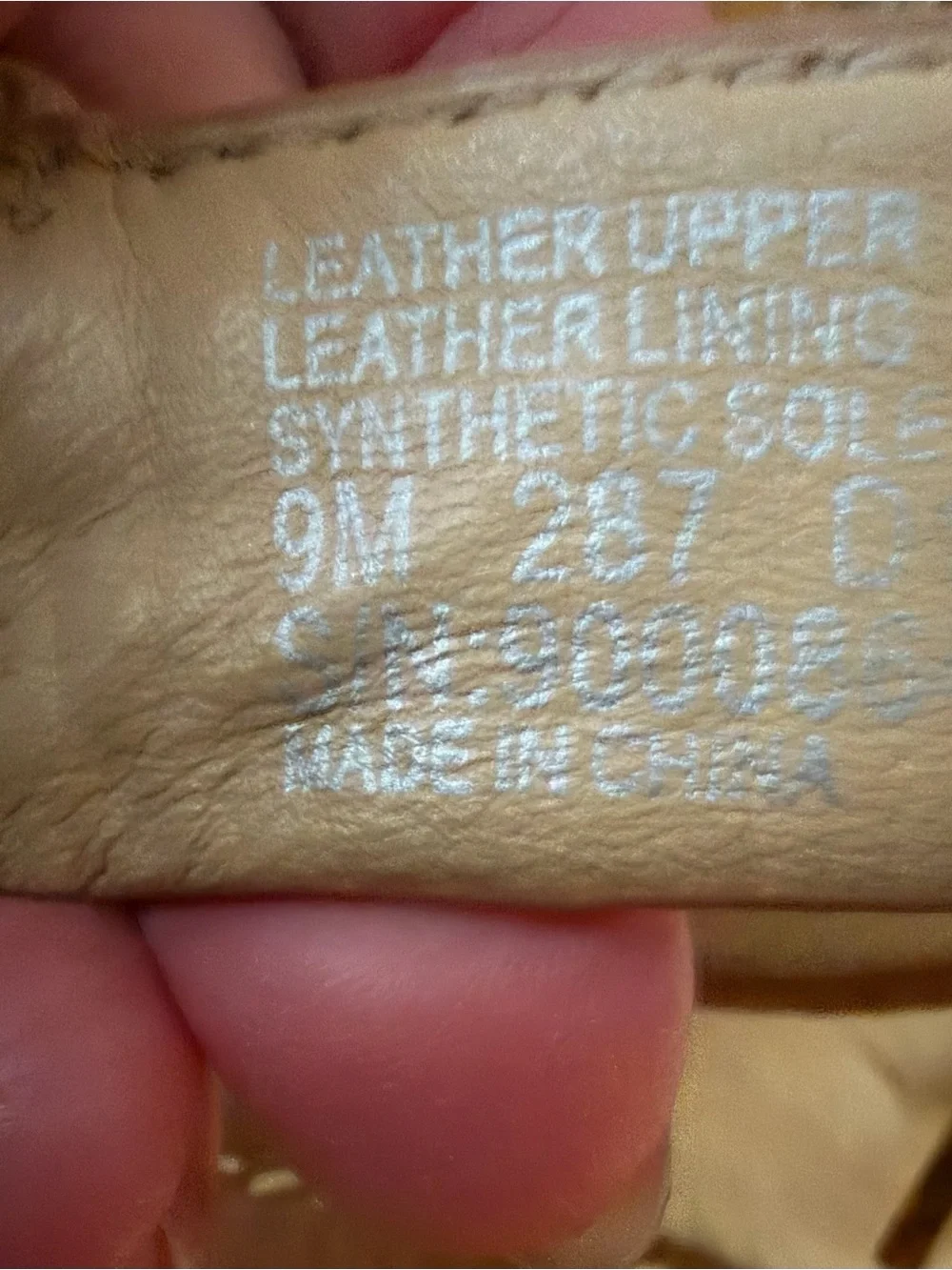Tory Burch leather thong